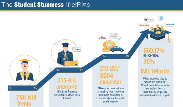 Graph showing student success rates over time